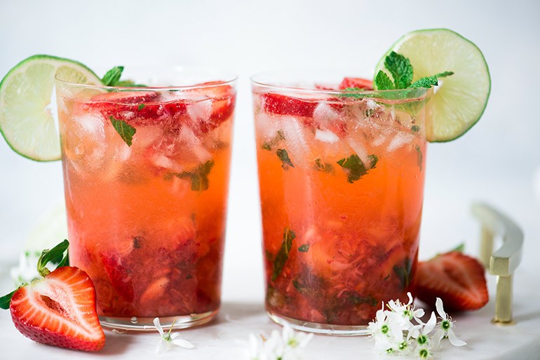 strawberry mojito